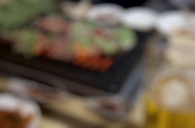 Bokeh ile soyut arkaplan