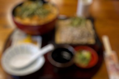 Lokantada kahve bulanıklığı.