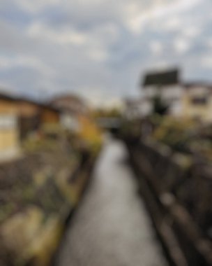 Bali Endonezya tema bulanık arka planının bulanık arkaplanı