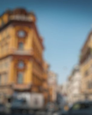 Modern şehrin soyut arkaplanı