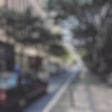 Bulanık şehir arkaplanı, şehir manzarası