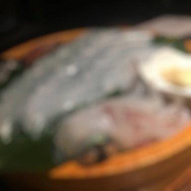 Soyut bulanık arkaplan ve lezzetli Asya yemekleri.