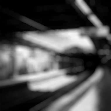 Trenin bulanık arkaplanı