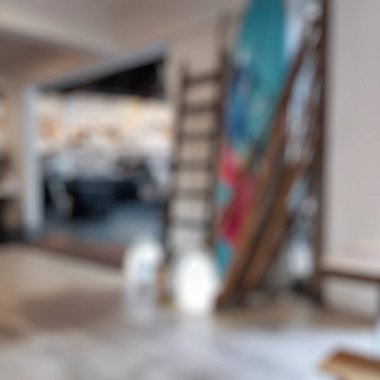 Soyut bulanıklık kahve dükkanı