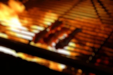 Yangının soyut arkaplanı