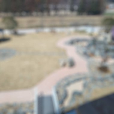 Alışveriş merkezinin bulanık arkaplanı