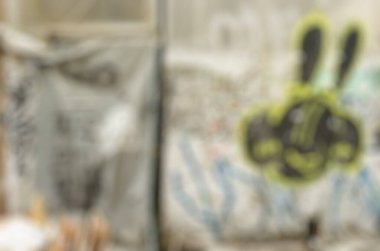 Renkli soyut desenli bulanık arkaplan.