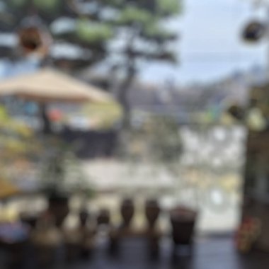 kahve dükkanı soyut arka plan