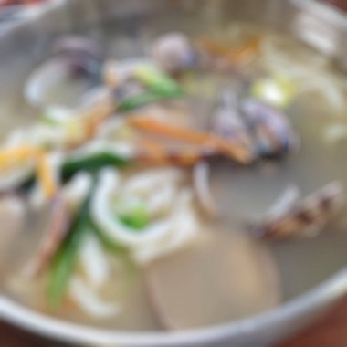 Lezzetli Asya mutfağının yakın görüntüsü