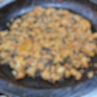 Markette kızarmış tavuk..