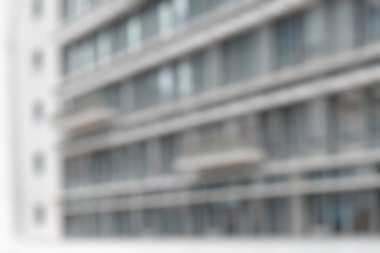 Modern ofis binasının bulanıklığı