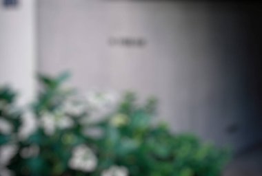 Bir şehrin bulanık arkaplanı