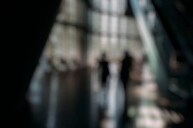 Işığın gölgesi ile bulanık arkaplan