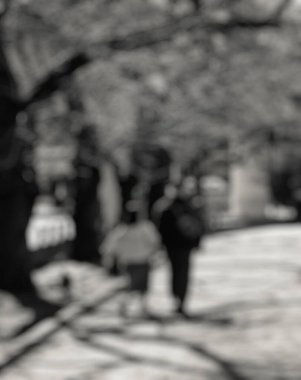 Gölge efektli bulanık arkaplan