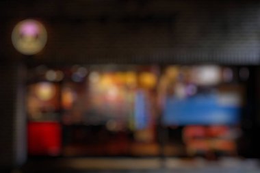 Renkli bokeh ışıkları ile soyut bulanık arkaplan