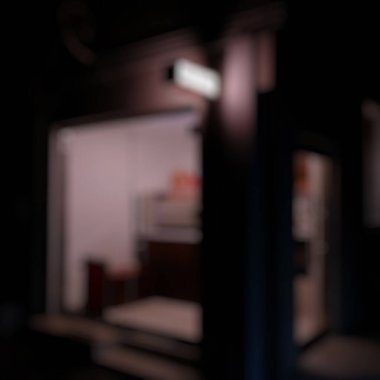 Kirli cam kapının soyut arka planı.