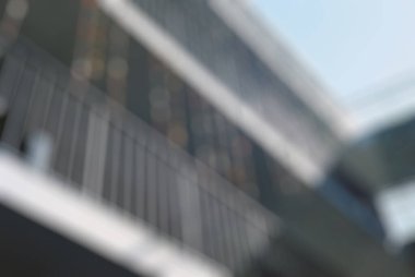 Ofis binasının bulanık arka planı