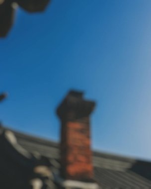 Modern binanın bulanık arkaplanı soyut