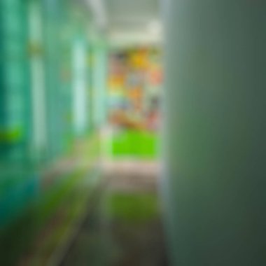 Soyut bulanık hastane arka plan