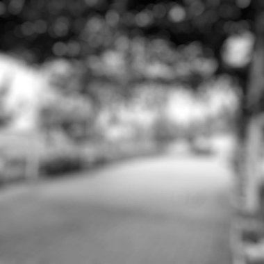 Şehrin bulanık arkaplanı
