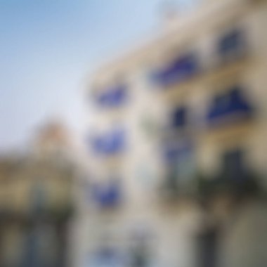 Alışveriş merkezinin bulanık arkaplanı