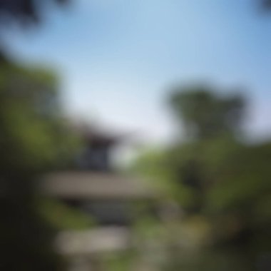 Bali Endonezya temasının bulanık arkaplanı