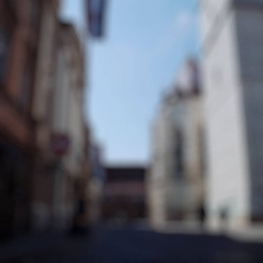 Bulanık şehir arkaplan görüntüsü