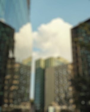 Bulanık şehir görünümü, soyut arkaplan