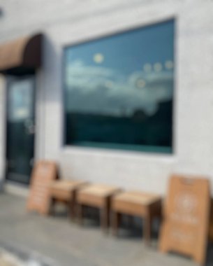 Kahve Dükkanı kafe bulanıklık