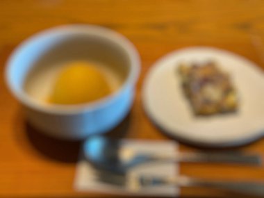 Kafenin bulanık görüntüsü