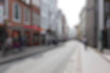 bokeh ile bulanık şehir arka plan