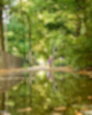 Nehrin bulanık arkaplanı soyut