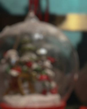 Oyuncak şeklinde noel balosu.