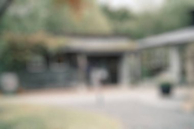 Bokeh resimli soyut bulanık arkaplan restoranı