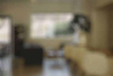 modern lüks iç mekan bulanık arka plan