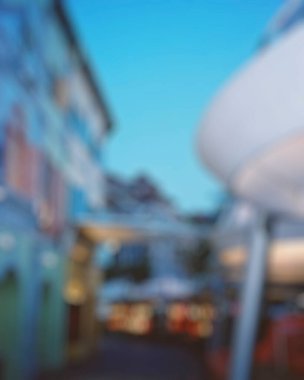 modern şehir merkezi, soyut arkaplan