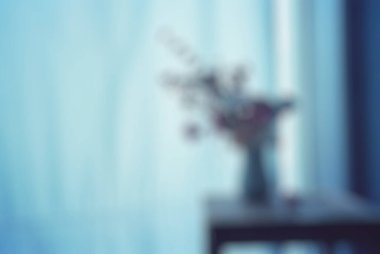 Arkaplan kullanımı için iç odanın bulanık görüntüsü