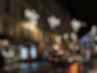 Bokeh ışıklarının soyut arkaplanı