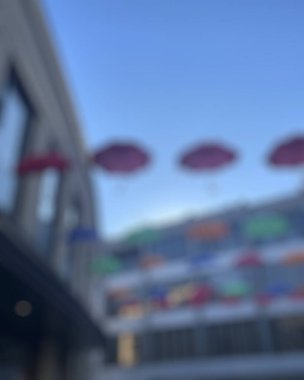 Modern mimarinin soyut arkaplanı