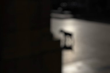 Bulanık arkaplan, ışık ve gölge