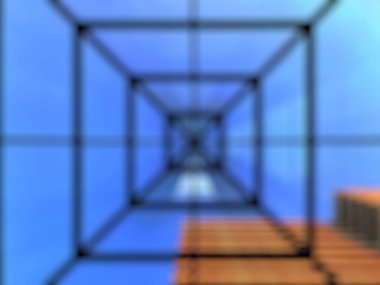 Soyut renkli bulanık arkaplan, modern resimleme