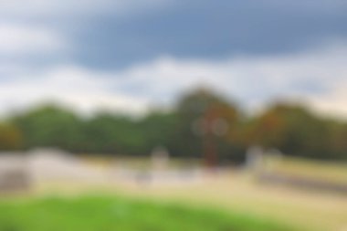 Parka boş yol, seyahat arkaplanı.