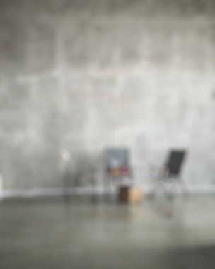 Ofiste boş alan ile bulanık arkaplan