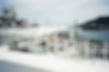 Bali Endonezya Seyahat Tema yaratıcı bulanıklık bokeh etkisi ile arka plan