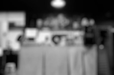 Restoran bulanık görüntü