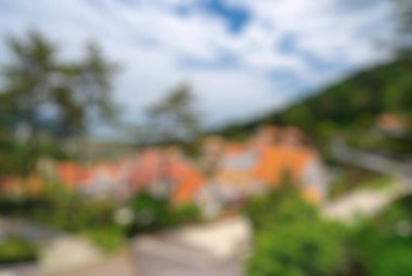 Endonezya seyahatinin bulanık görüntüsü