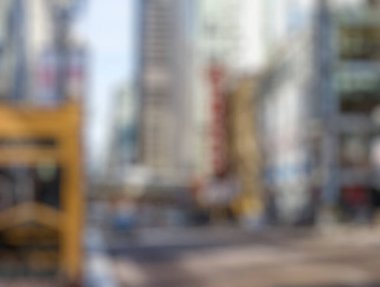 Modern mağazadaki alışveriş merkezinin soyut, soyut arkaplanı bulanık.