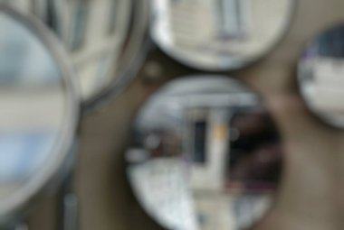 Kullanılan arkaplan için soyut cam duvar