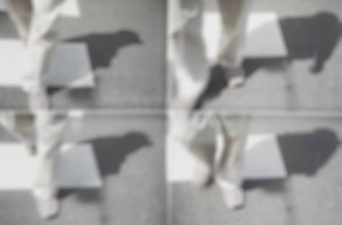 Geometrik şekilli soyut arkaplan