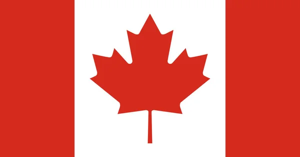 Διάνυσμα Σημαίας Καναδά — Διανυσματικό Αρχείο